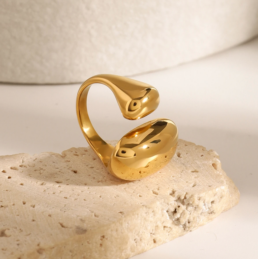 Minimalistisk ring i 316L rustfrit stål