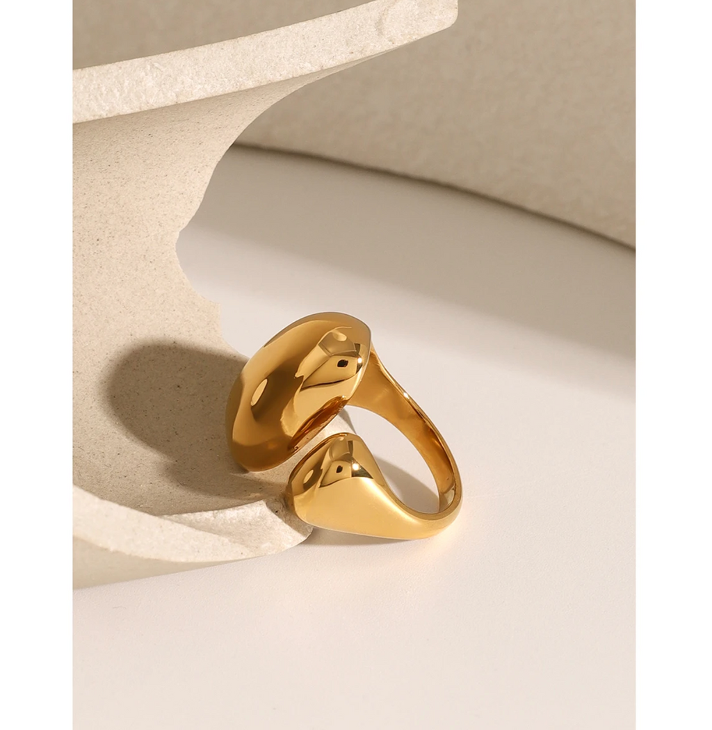 Minimalistisk ring i 316L rustfrit stål