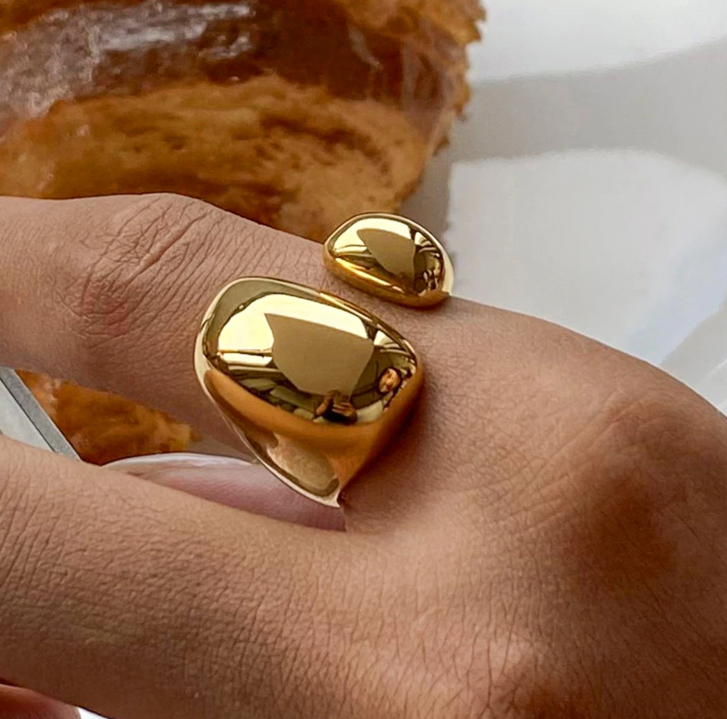 Minimalistisk ring i 316L rustfrit stål